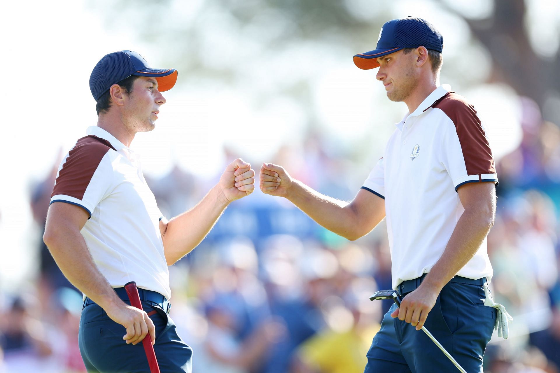 Viktor Hovland and Ludvig Aberg (Source: Getty)